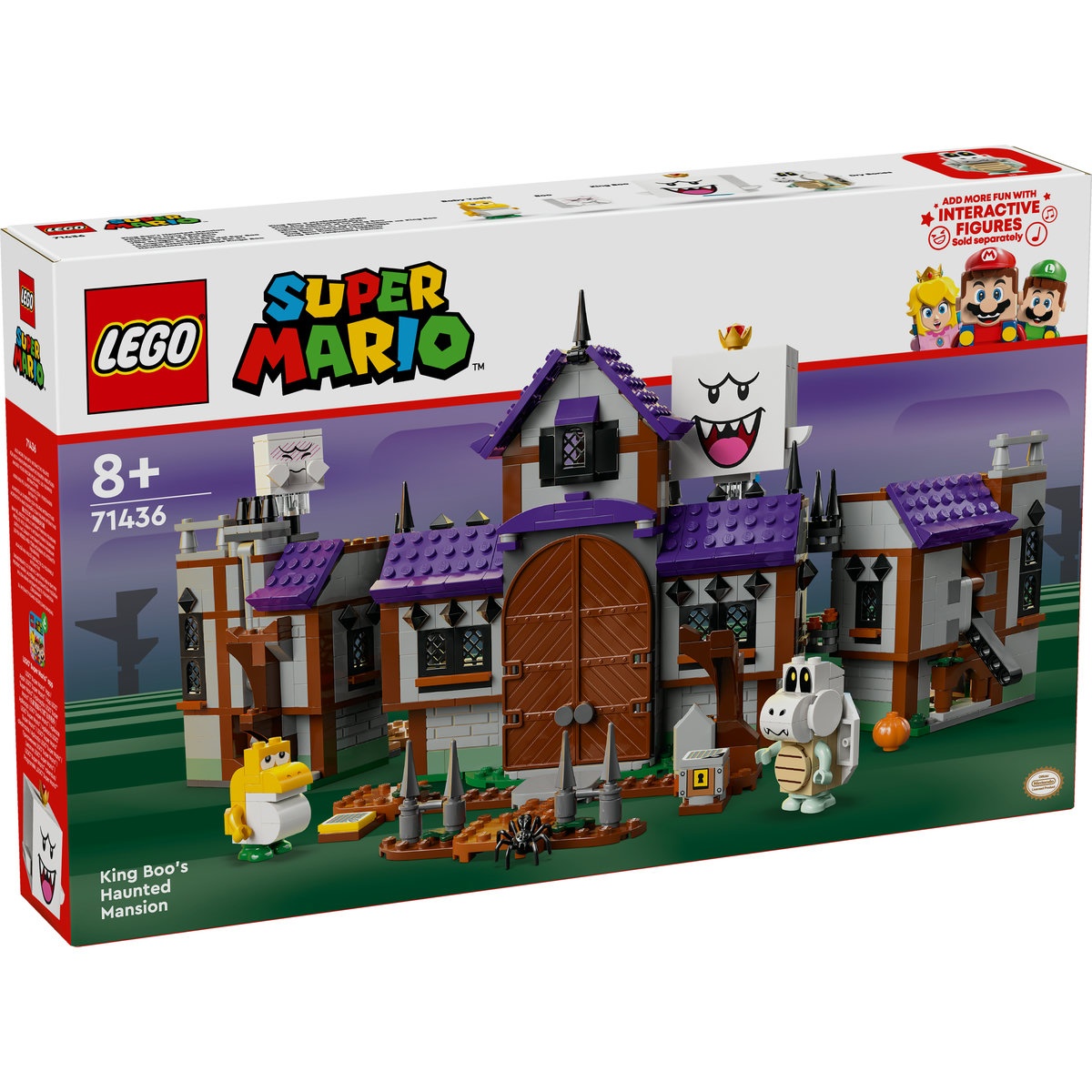 Set LEGO Super Mario - Conacul bantuit al lui King Boo (71436) - 1 | YEO