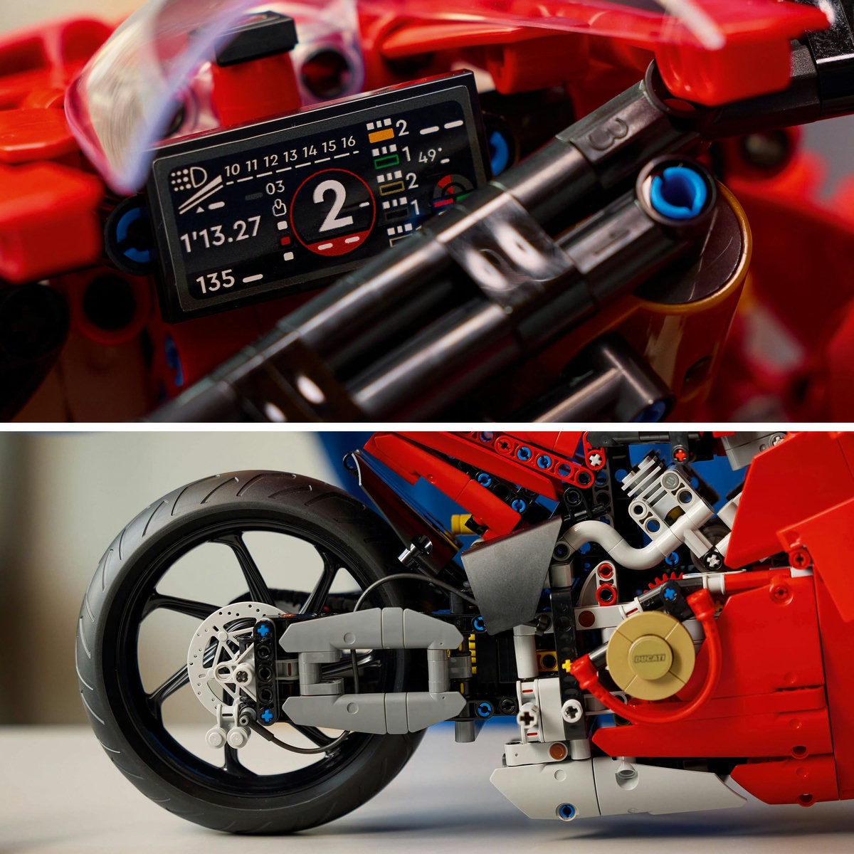 Set LEGO Technic - Motocicleta Ducati Panigale V4 S (42202) - 2 | YEO