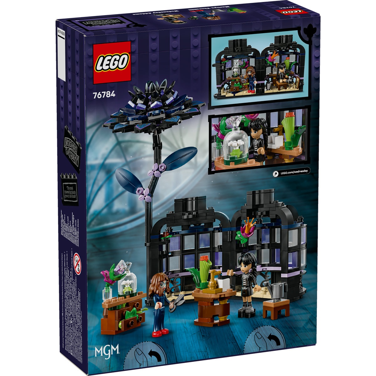 LEGO Set Wednesday Floare de dalie neagra (76784