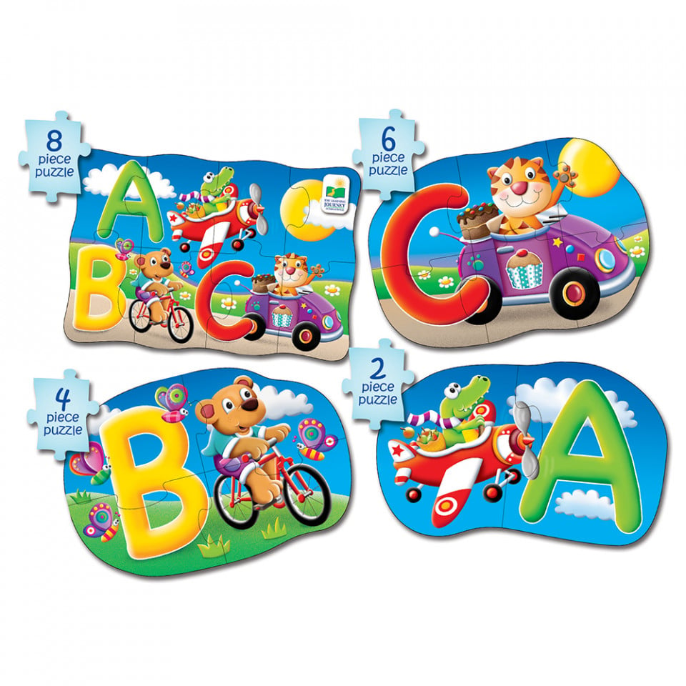 Set Primele Mele 4 Puzzle-Uri Abc - Eng - 4 | YEO