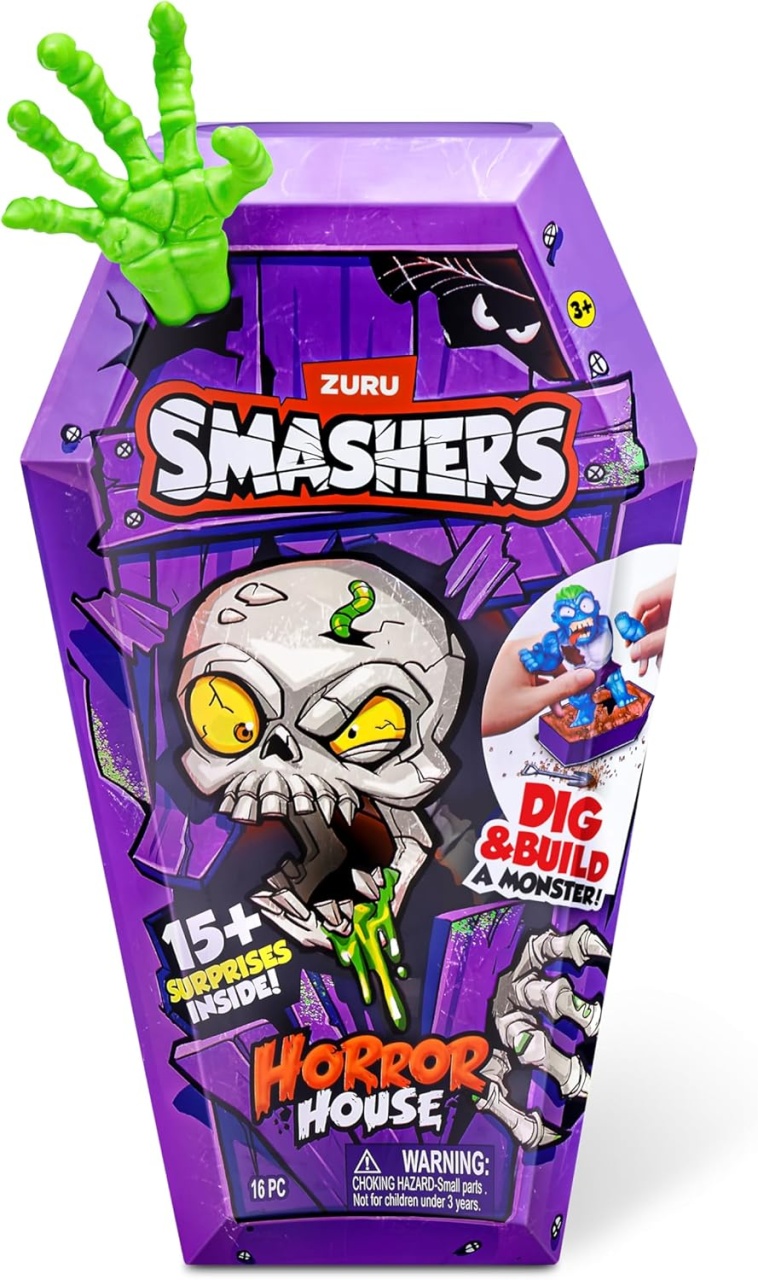 Smashers - Set cu peste 15 figurine si accesorii, Horror House Medium - 2 | YEO