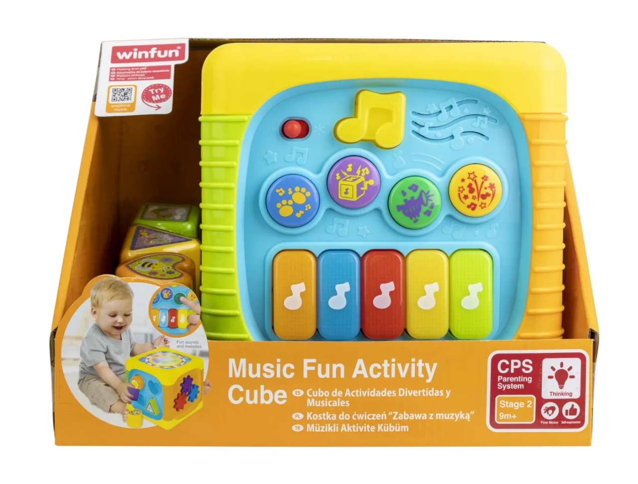 Winfun Cub Pentru Activitati Cu Sunete