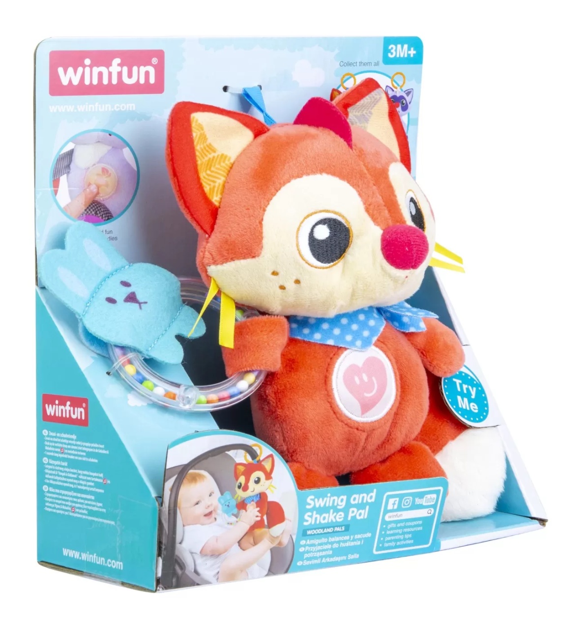 Winfun Vulpita Cu Sunete Si Lumini - 2 | YEO