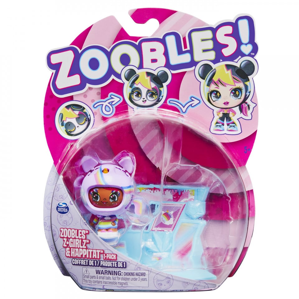 Zoobles Z-Girlz Figurina De Transformare Fetita Unicorn - 1 | YEO