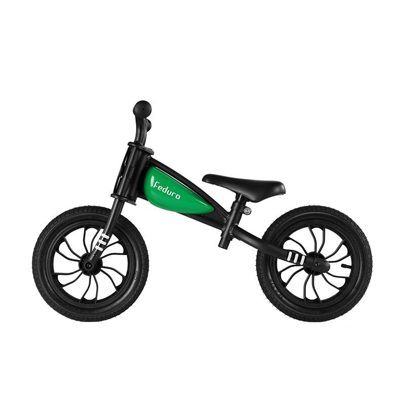 Balance bike QPlay Feduro Verde - 1 | YEO