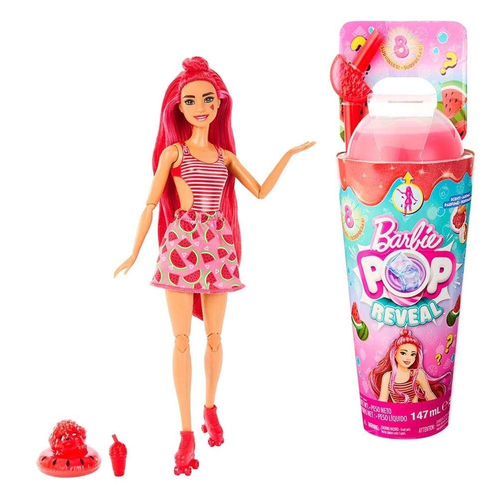 Barbie Pop Reveal Papusa Barbie Watermelon - 1 | YEO