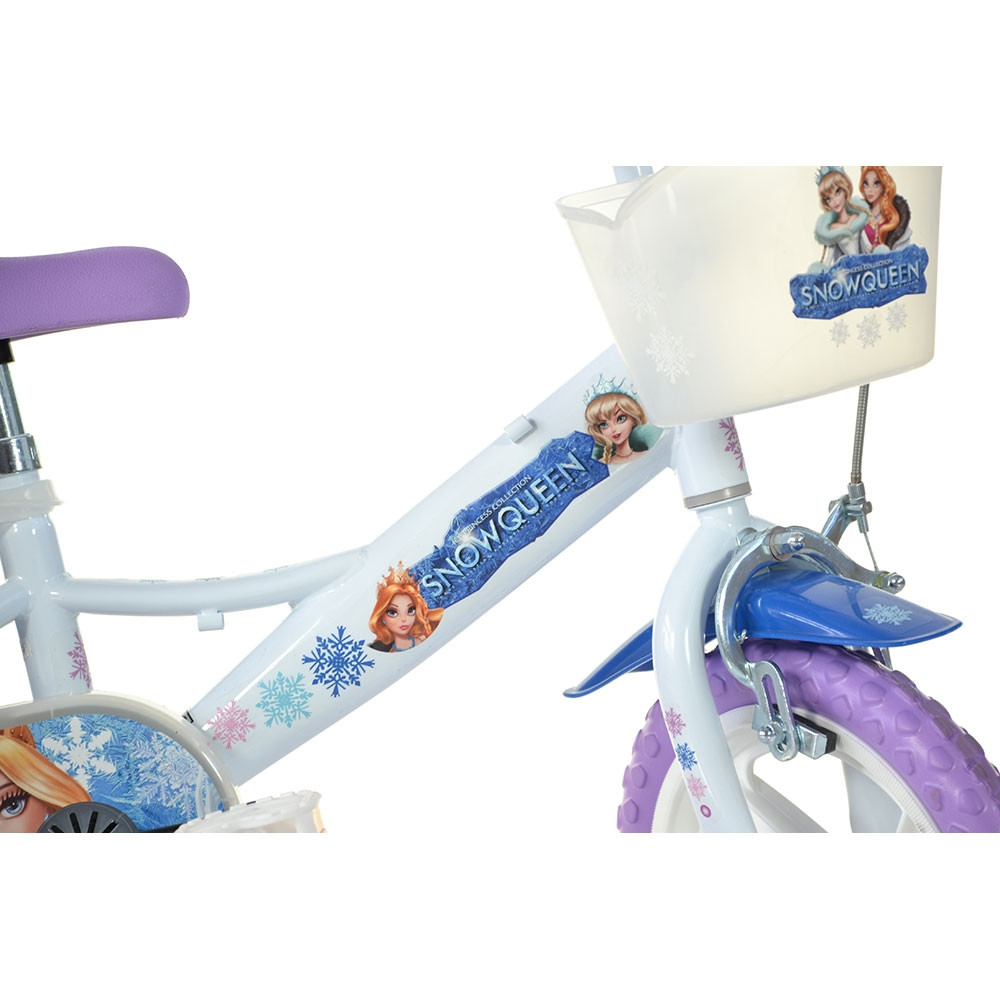 Bicicleta copii Dino Bikes 12\' Snow Queen - 2 | YEO