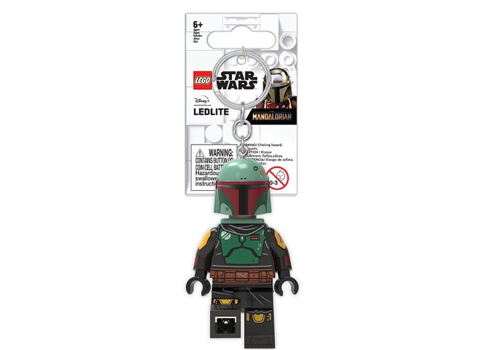 Breloc cu LED LEGO Star Wars Boba Fett