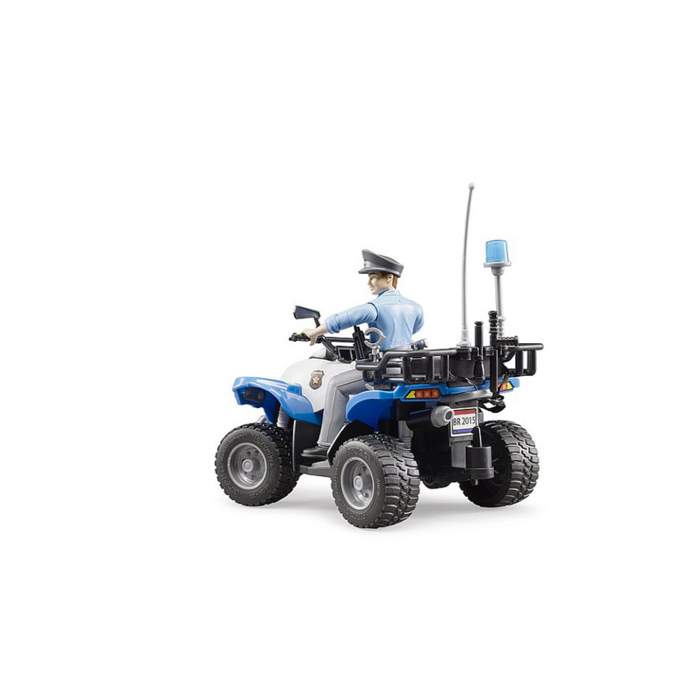 Bruder - Atv De Politie Cu Politist - 3 | YEO