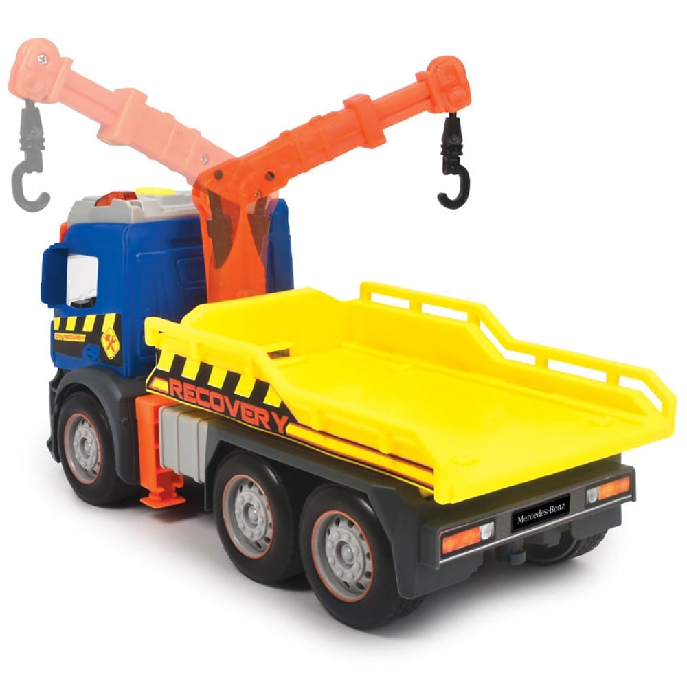 Camion de tractare Dickie Toys Mercedes Recovery cu masinuta - 2 | YEO