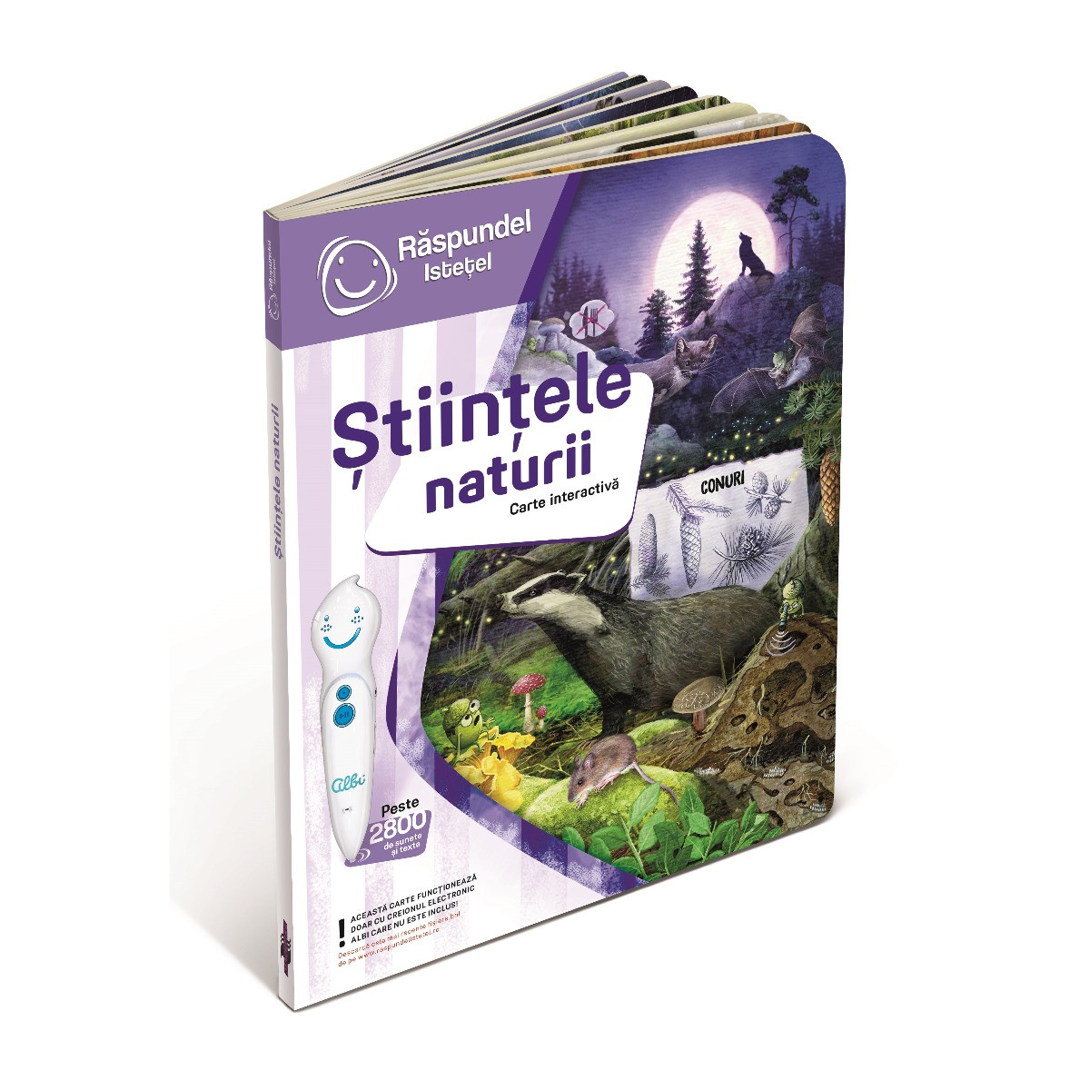 Carte Raspundel Istetel, Stiintele naturii - Aventuri prin natura - 1 | YEO