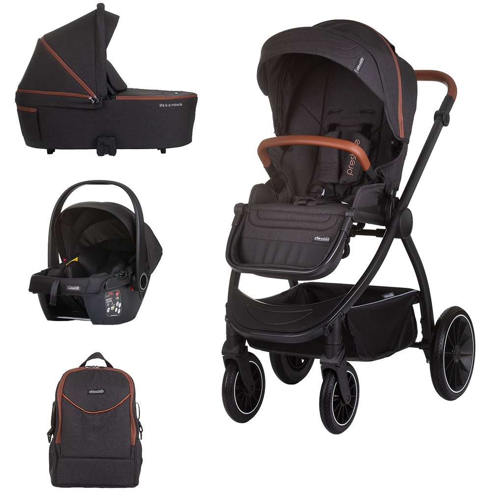 Carucior Chipolino Prestige 3 in 1 blackberry