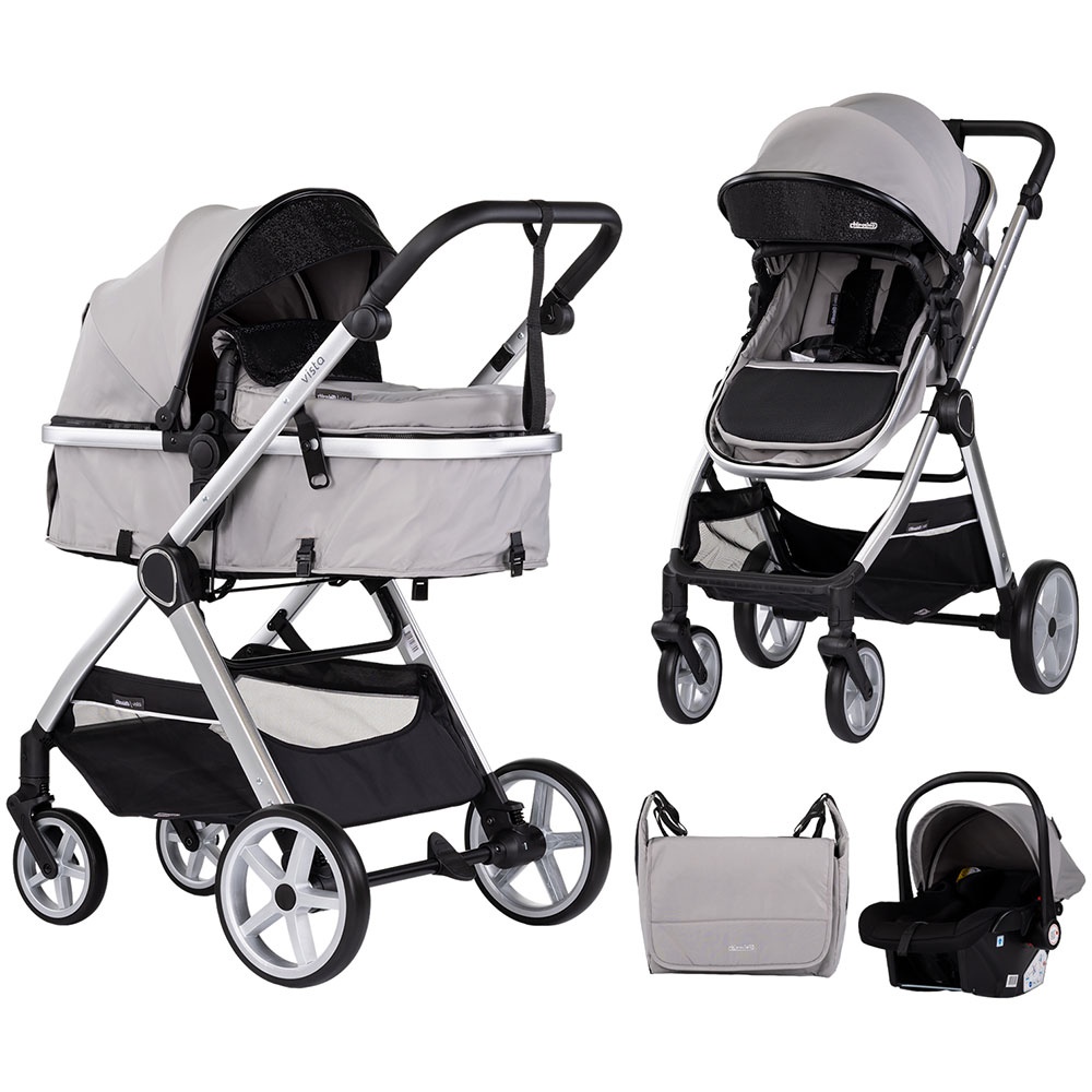 Carucior Chipolino Vista 3 in 1 cloud grey