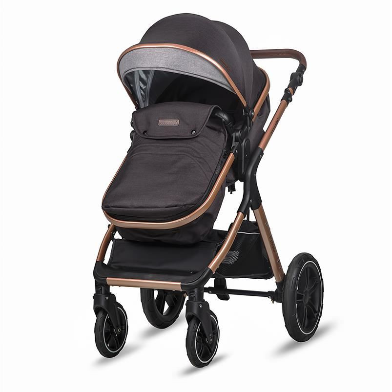 Carucior transformabil 3in1 Coccolle Melora Diamond black - 1 | YEO