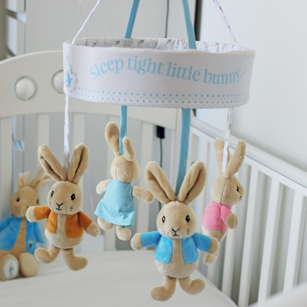 Carusel muzical pentru patut, Peter Rabbit - 1 | YEO