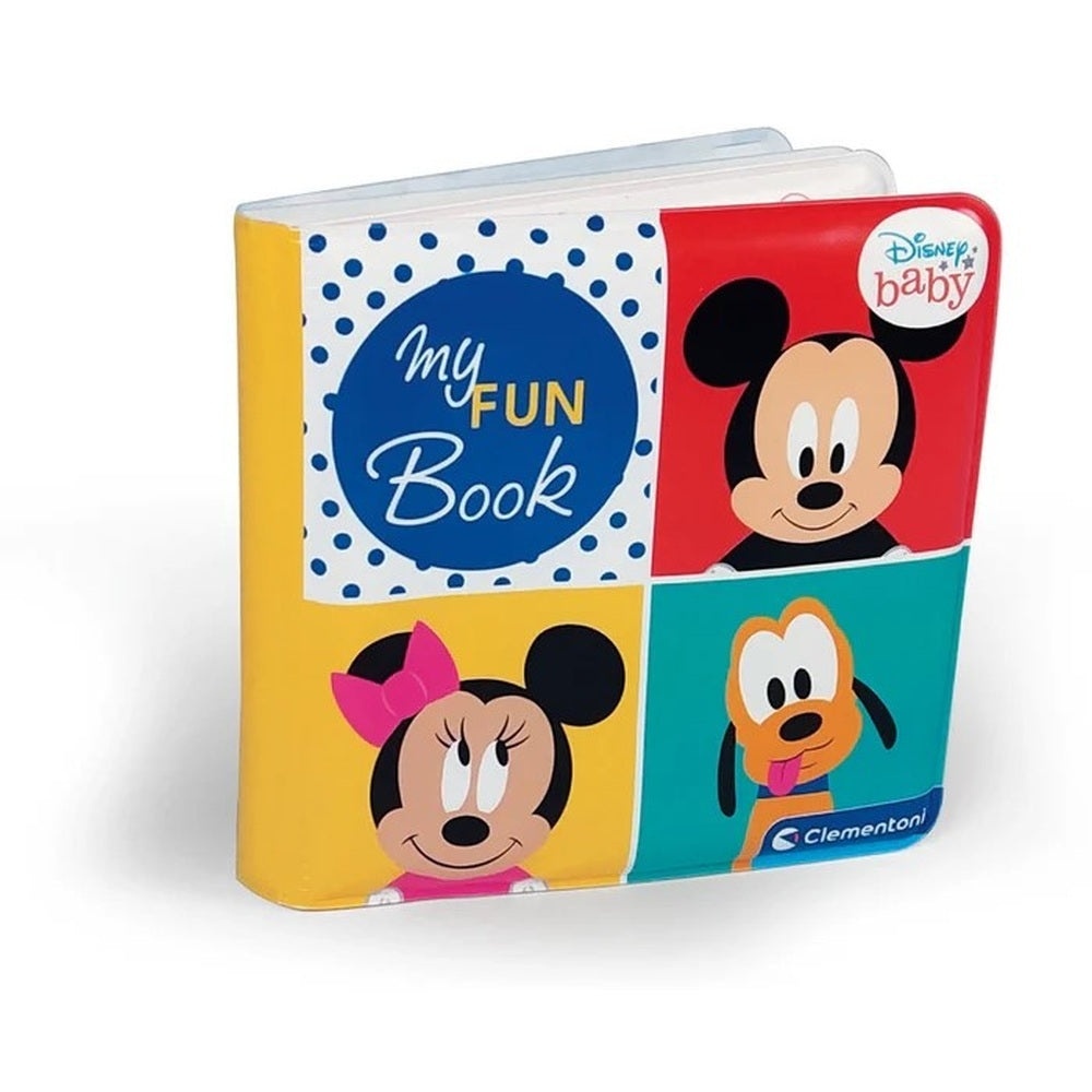 Clementoni - Carticica Disney pentru baita care ajuta la dezvoltarea simturilor - 1 | YEO