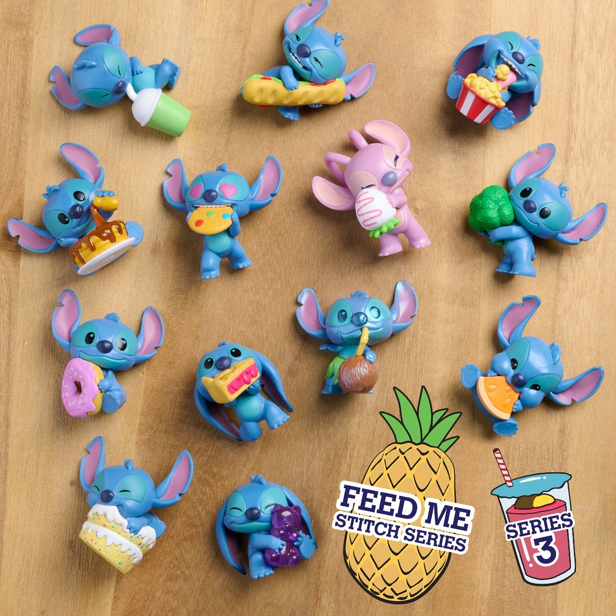 Disney Stitch - Mini-figurina ascunsa in capsula, Food S3 - 3 | YEO