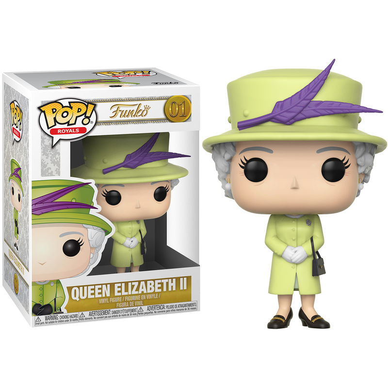 Figurina Funko Royal Family POP! Queen Elizabeth II, 9 cm - 2 | YEO