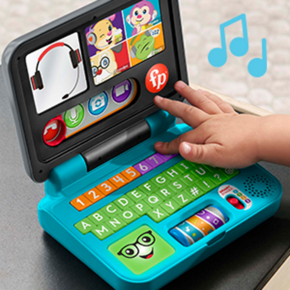 Fisher Price Laugh&Learn Laptop Interactiv In Limba Romana - 3 | YEO