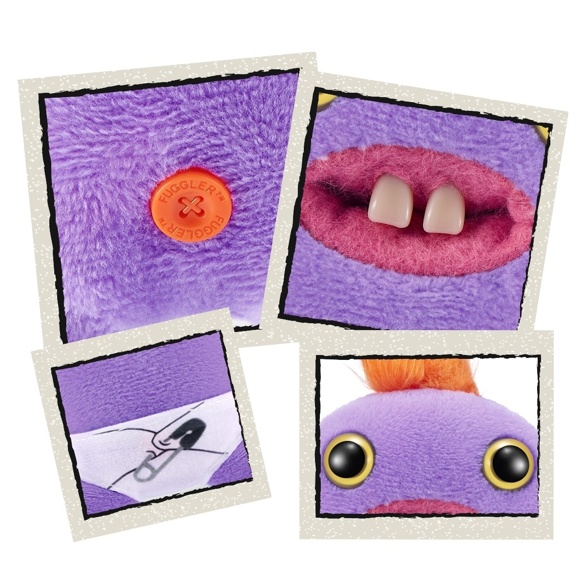 Fuggler - Jucarie de plus, 9 cm - Bebe ciudatei, Cod Father - 3 | YEO