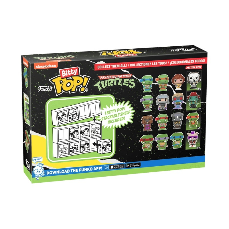 Funko Bitty POP: TMNT- Donatello 4PK - 3 | YEO