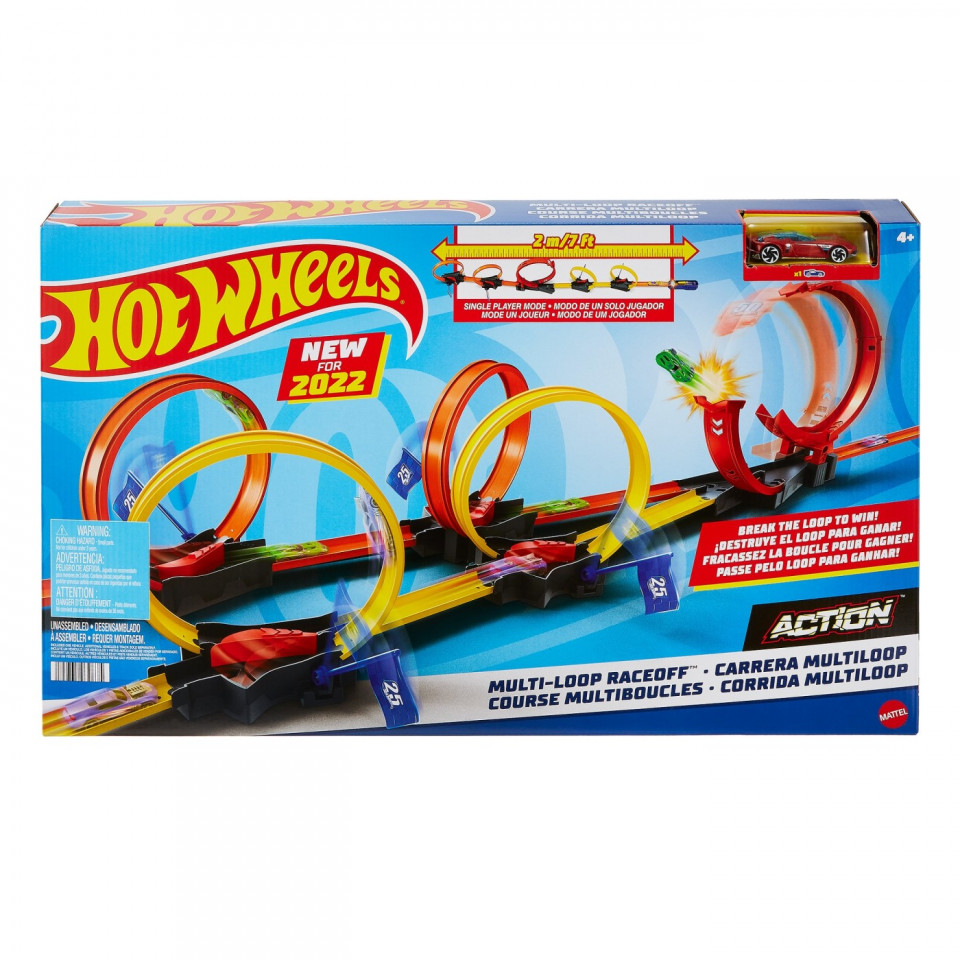 Hot Wheels Action Pista Buclelor Duble - 1 | YEO