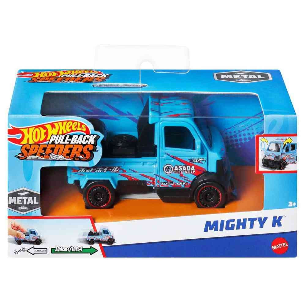 Hot Wheels Masinuta Metalica Cu Sistem Pull Back Mighty K Scara 1:43 - 1 | YEO