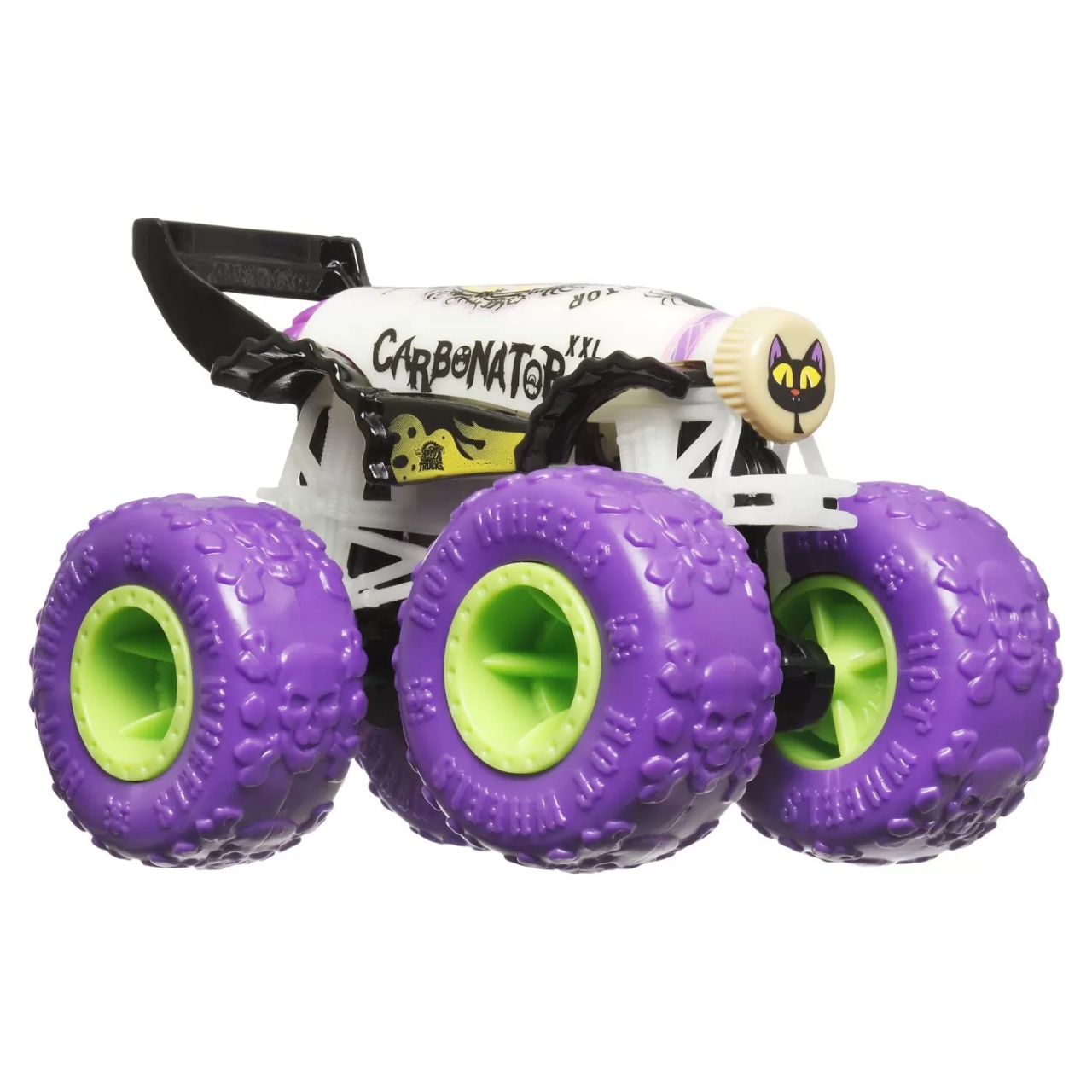 Hot Wheels Monster Truck Glow In The Dark Masinuta Carbonator Xxl Scara 1:64 - 3 | YEO