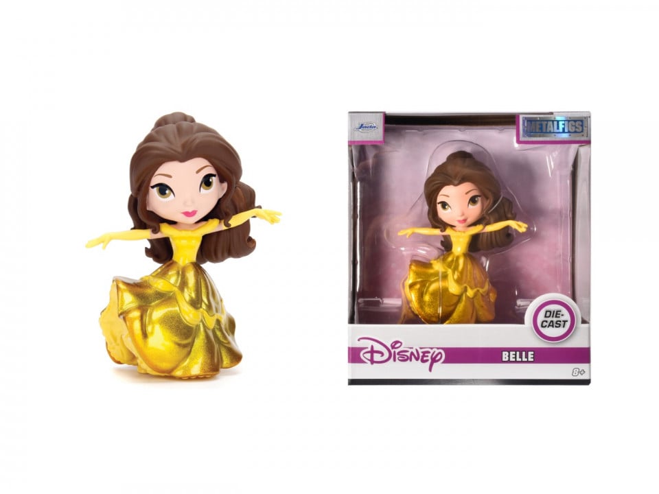 Jada Figurina Disney Princess Belle Cu Rochita Aurie 10Cm - 1 | YEO