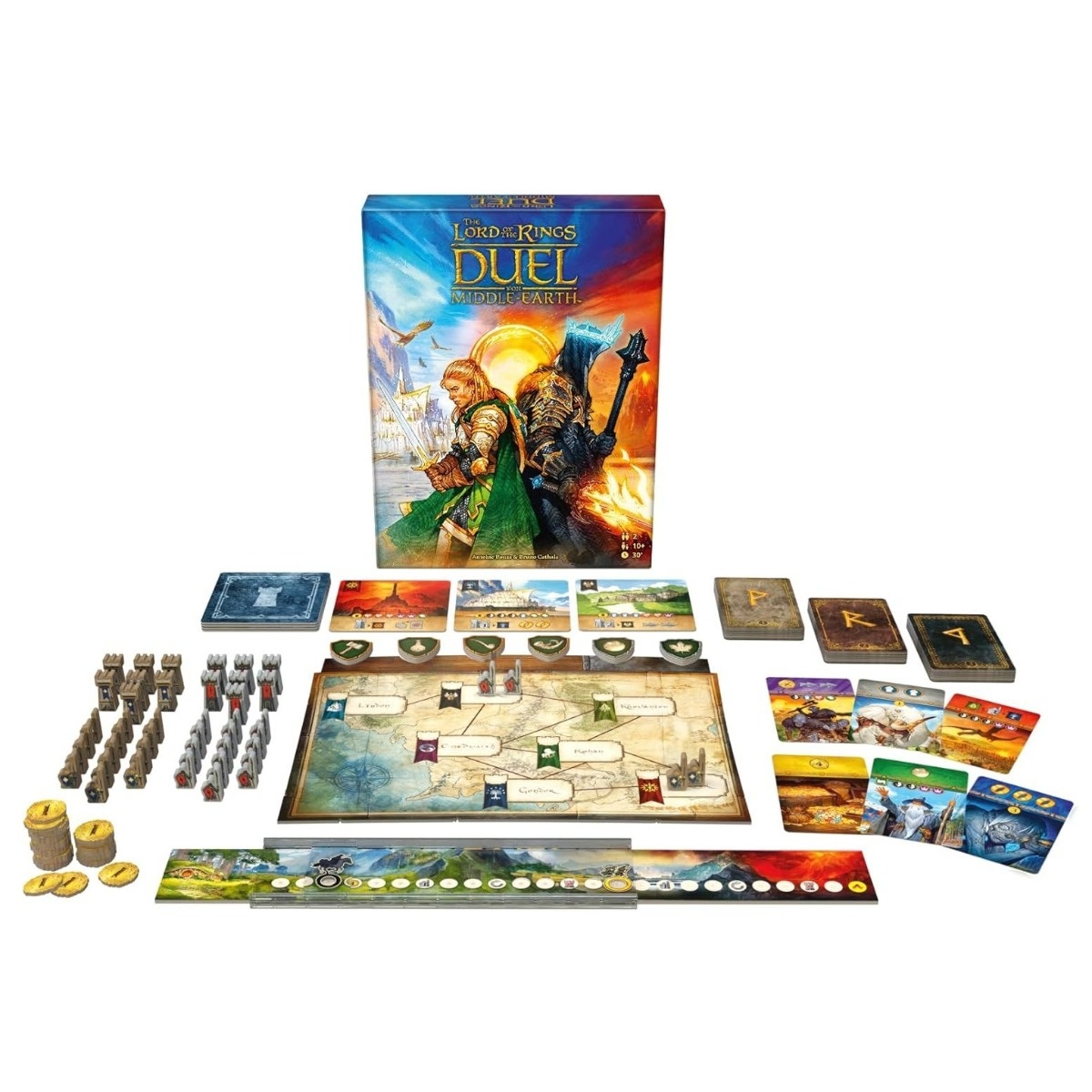 Joc de societate The Lord of the Rings - Duel for Middle-Earth, limba engleza - 1 | YEO