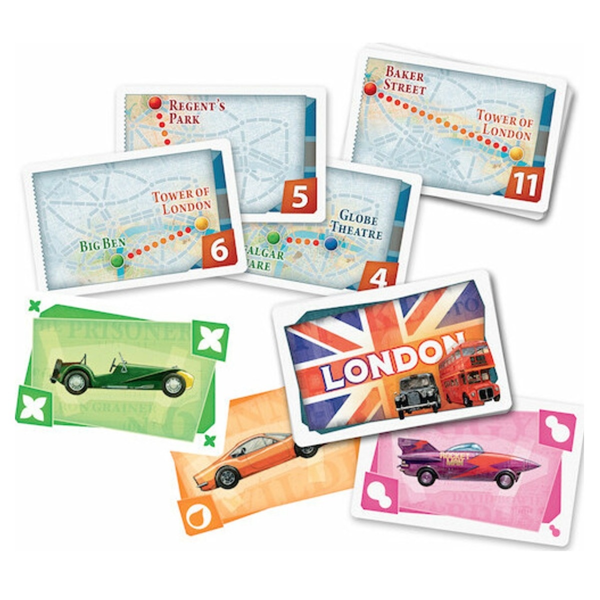 Joc de societate Ticket To Ride Londra, limba engleza - 3 | YEO