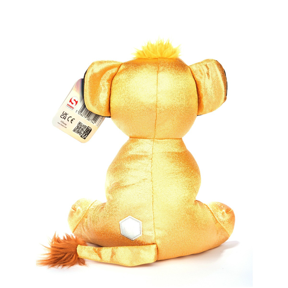 Jucarie de plus cu sclipici si sunete, Simba, Colectia Disney 100, 28 cm - 3 | YEO