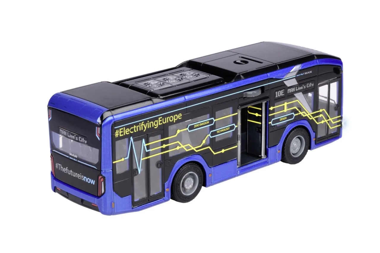 Majorette Autobuz Electric Man Lion S City 10E 22Cm - 3 | YEO