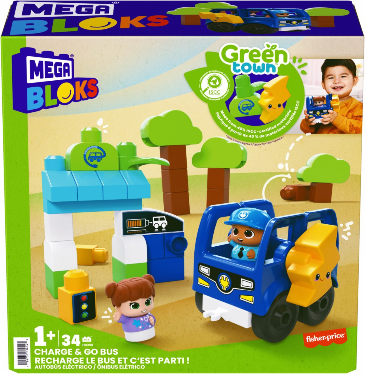 Mega Bloks Set Constructie 34 Piese - 1 | YEO