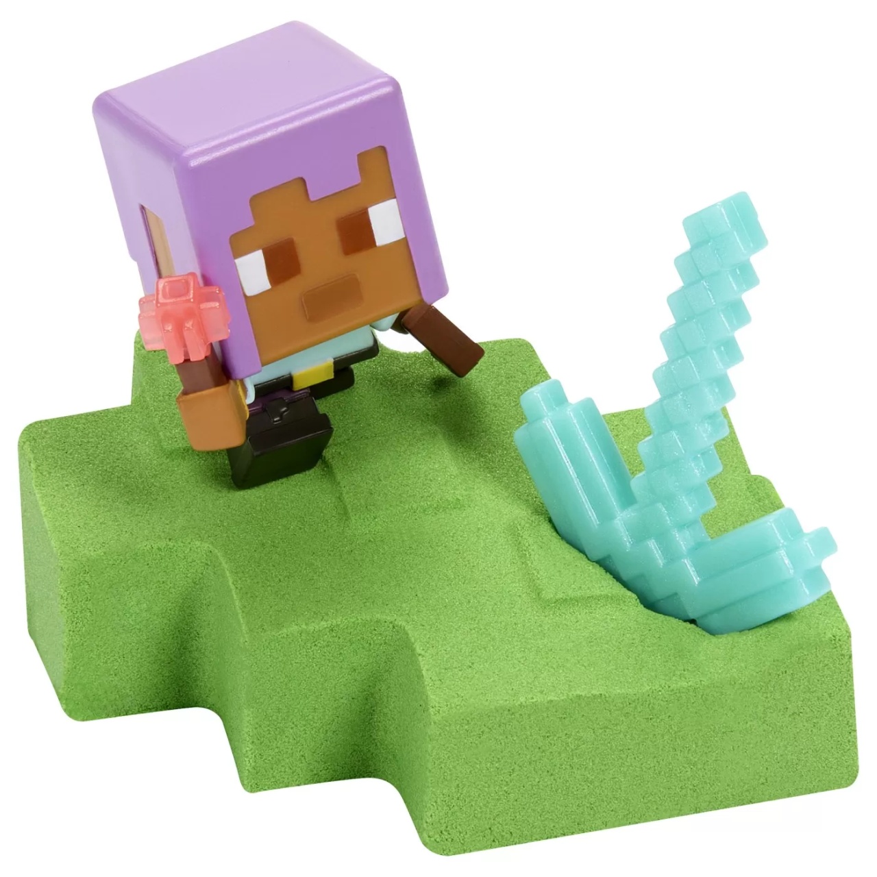 Minecraft Mini Mode Set Explorare Miniera Turquoise - 3 | YEO