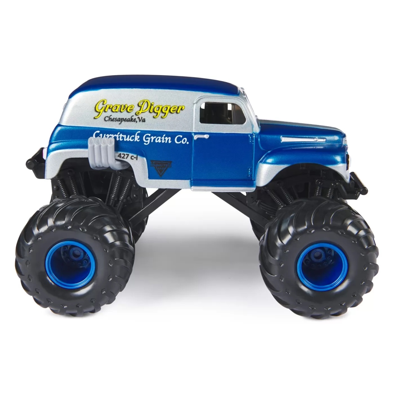Monster Jam Masinuta Metalica Grave Digger Scara 1:24 - 1 | YEO