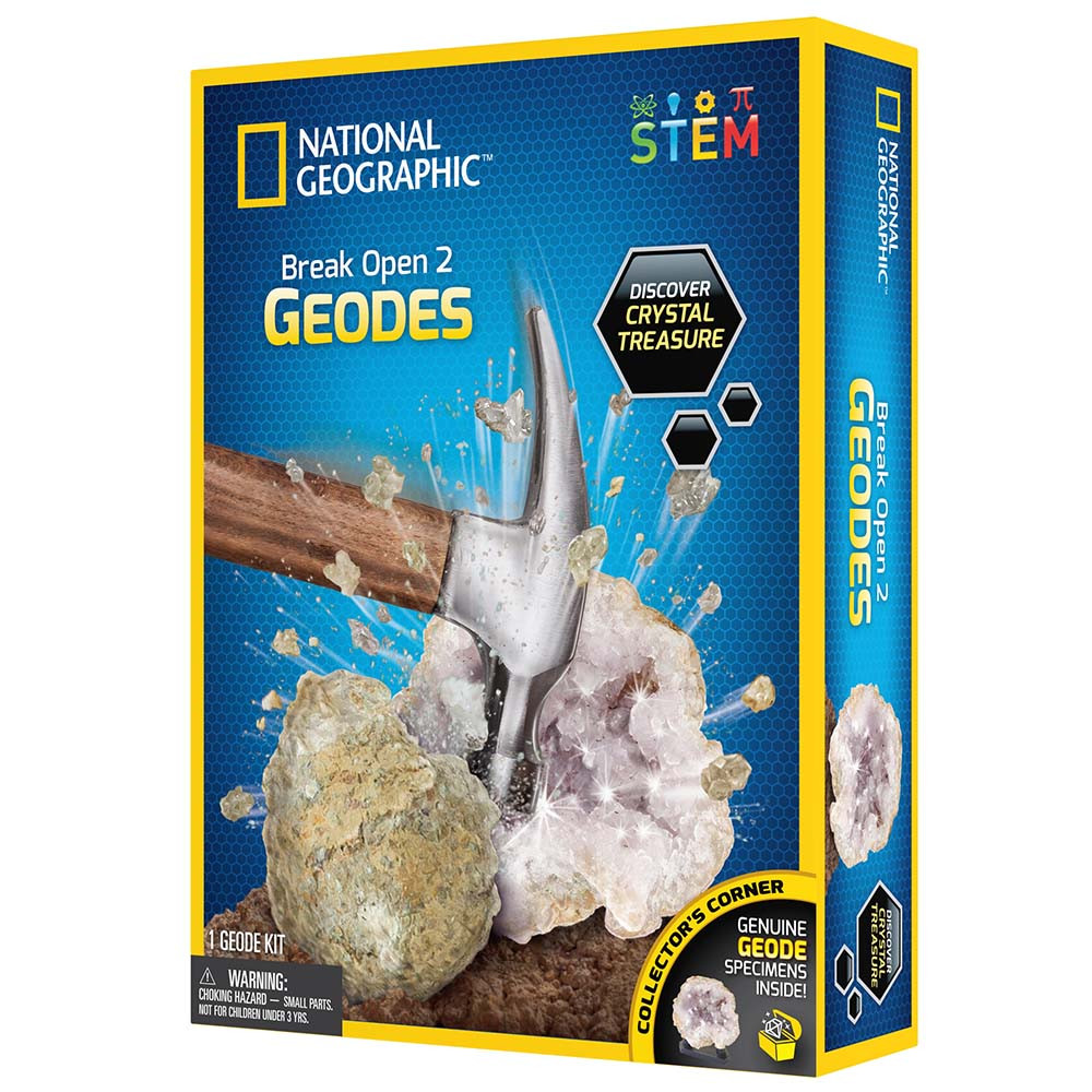 National Geographic - Kit Creativ Invata Sa Spargi O Geoda - 1 | YEO