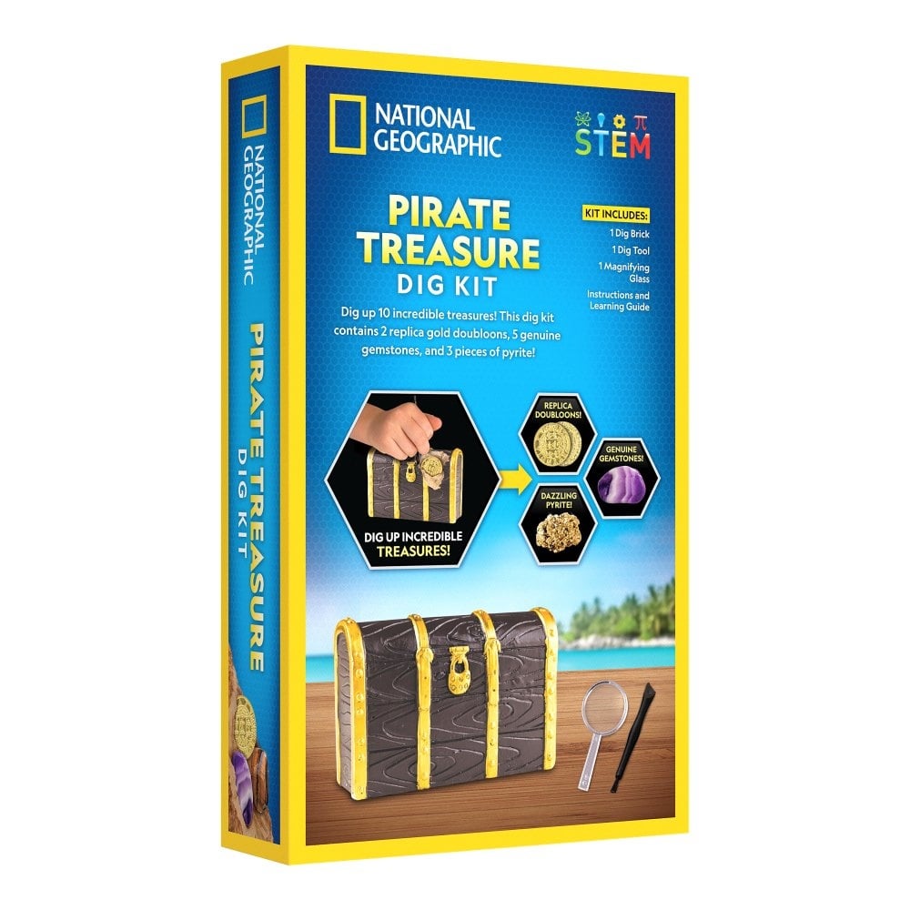 National Geographic - Kit creativ sa cautam comoara piratului - 2 | YEO