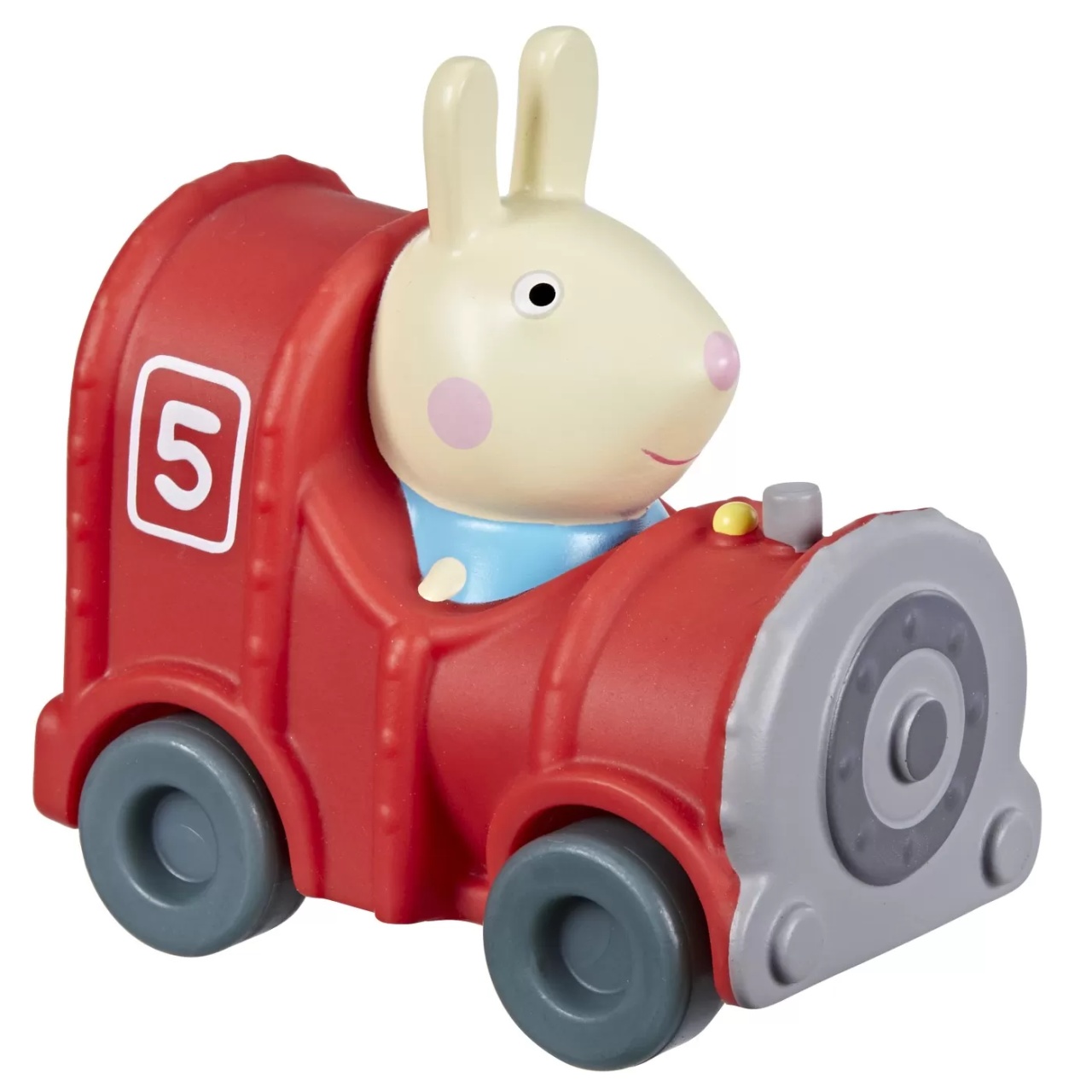 Peppa Pig Masinuta Buggy Locomotiva Si Figurina Iepurasul Rebecca - 1 | YEO