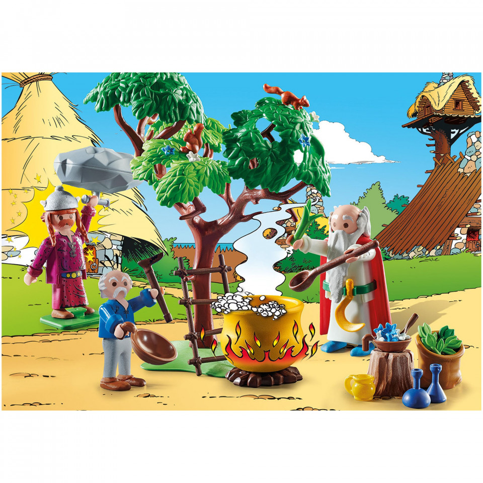 Playmobil - Asterix Si Obelix - Getafix Cu Potiunea Magica - 2 | YEO