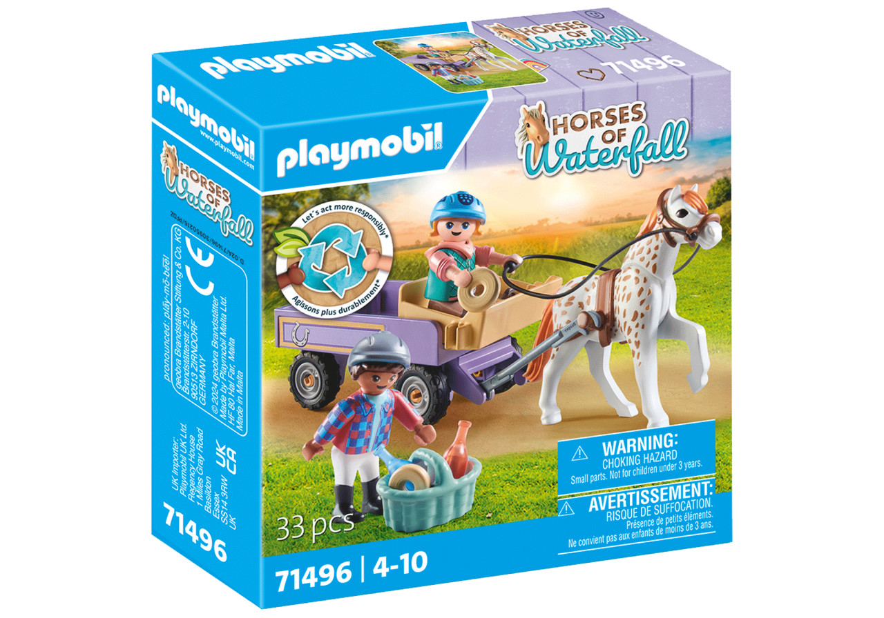 Playmobil-CARUTA CU PONEI