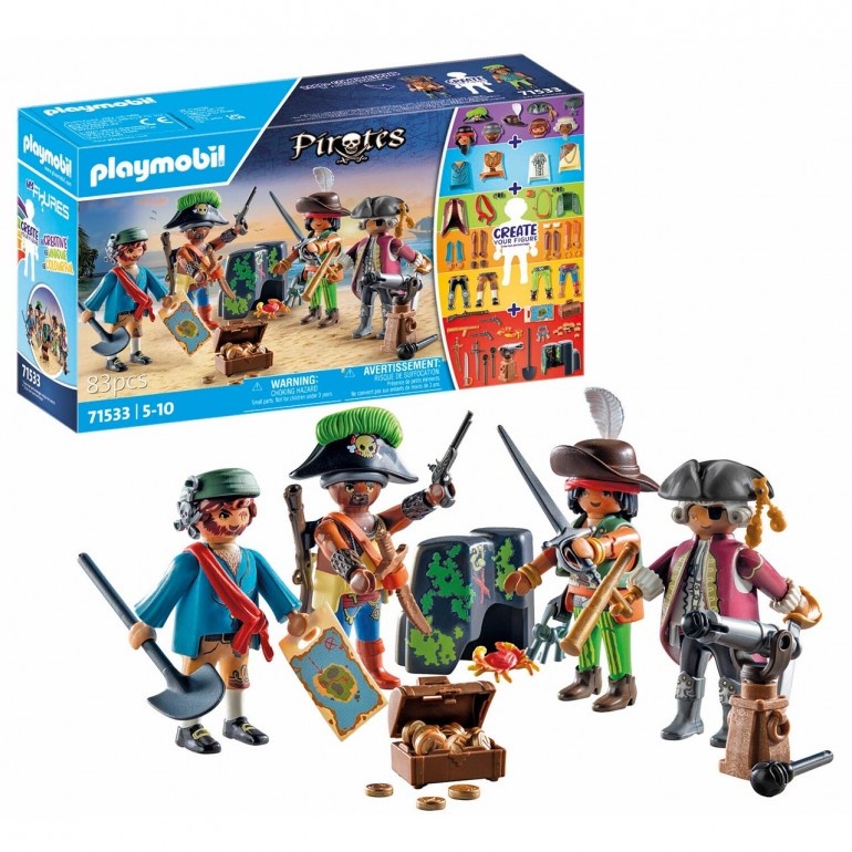 Playmobil - Creeaza propria figurina pirati - 2 | YEO