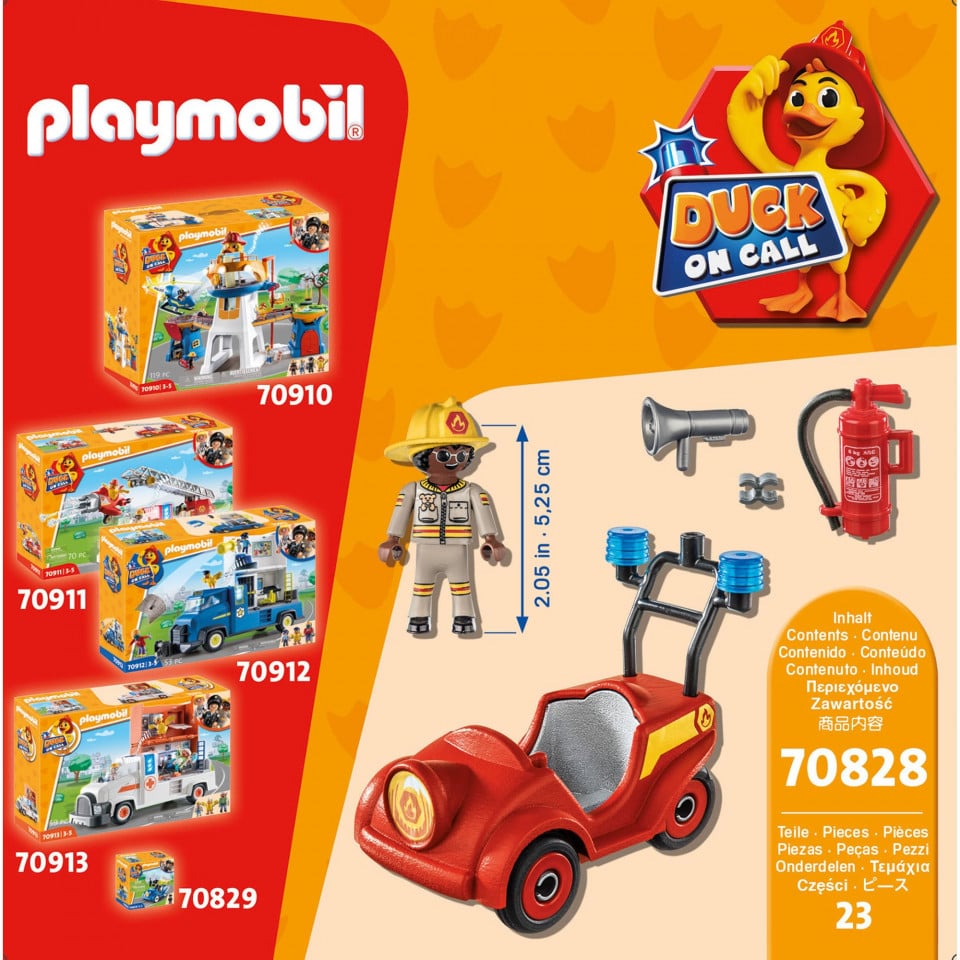 Playmobil - D.O.C - Masinuta De Pompieri - 2 | YEO