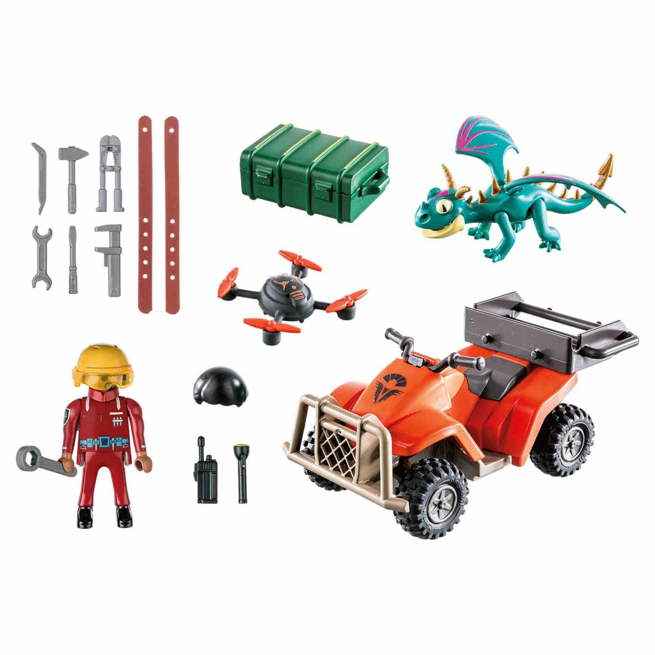 Playmobil - Dragons: Vehiculul Lui Icaris Si Phil - 3 | YEO