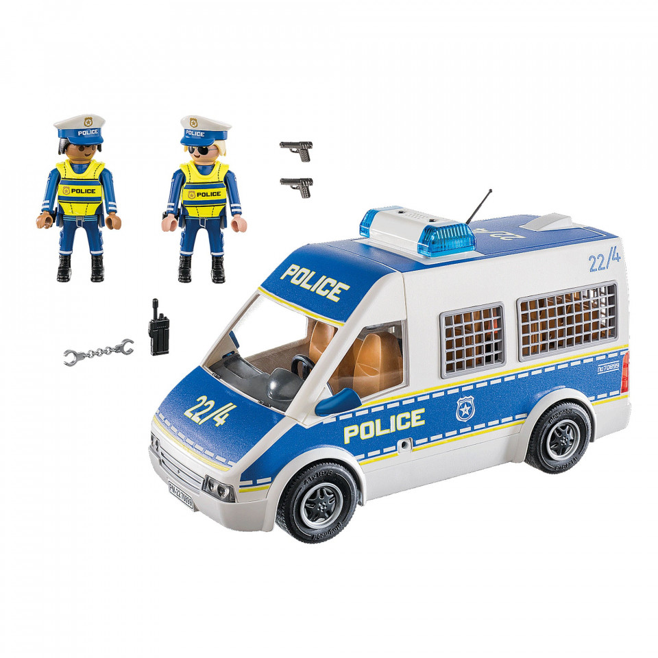 Playmobil - Duba Politie Cu Lumini Si Sunete (resigilat) - 3 | YEO