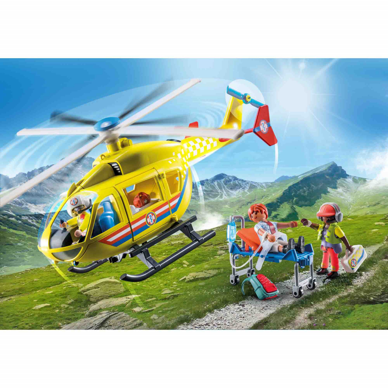 Playmobil - Elicopter Galben De Salvare - 1 | YEO