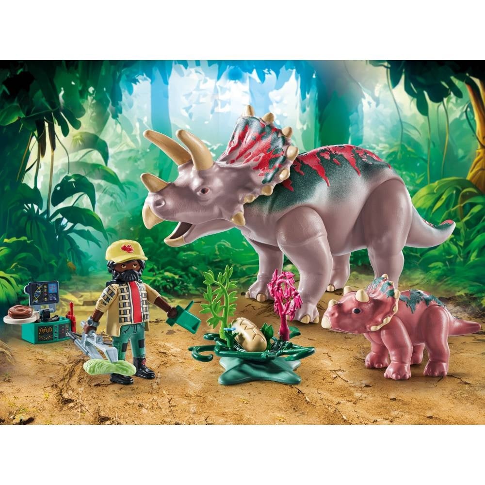 Playmobil - Familia Triceratops - 3 | YEO