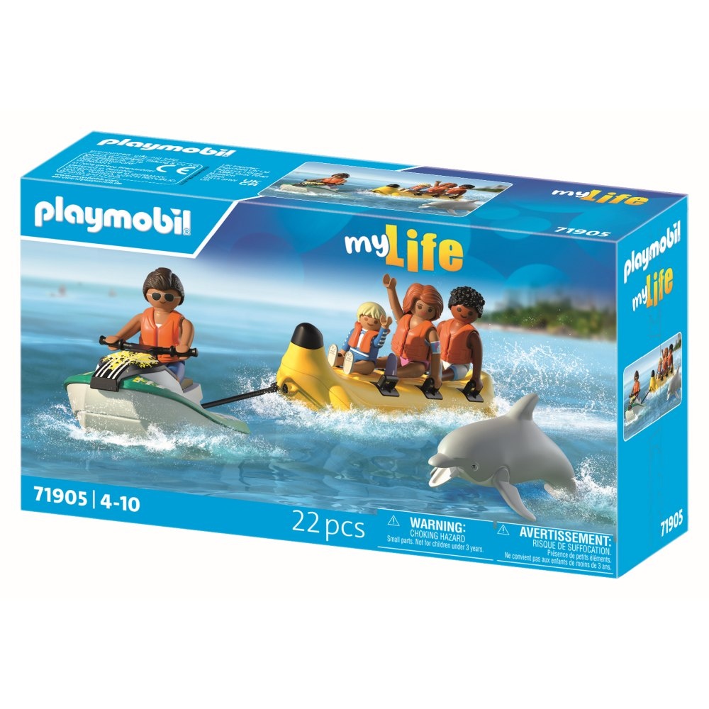 Playmobil - Jucarie de rol Plimbare pe mare cu banana - 2 | YEO