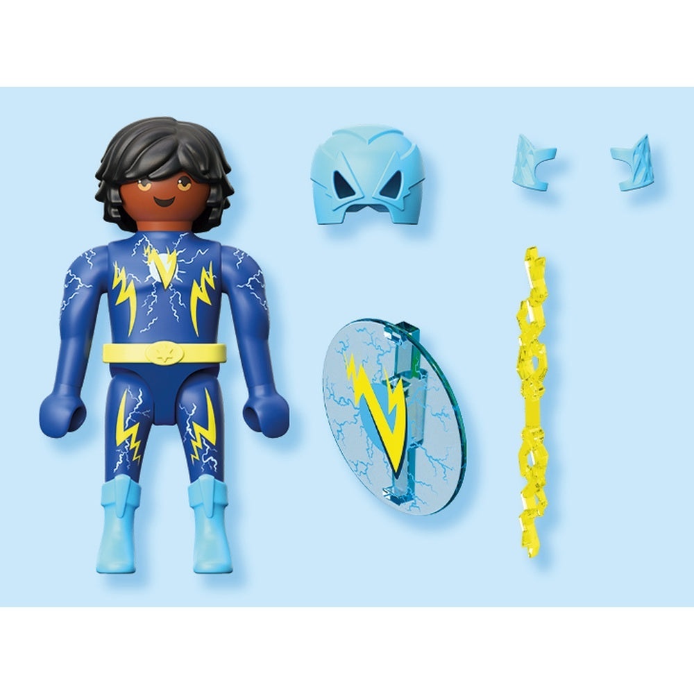Playmobil - Jucarie de rol Supereroul fulger - 3 | YEO