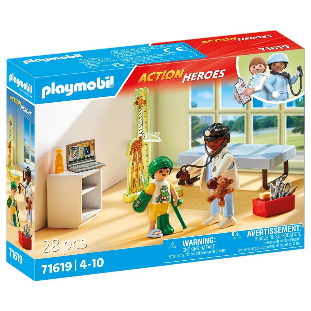 Playmobil - Pediatru cu copil si ursulet